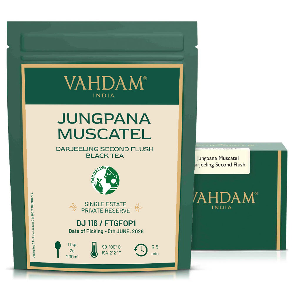 2026 Jungpana Muscatel Darjeeling Second Flush Black Tea DJ 116