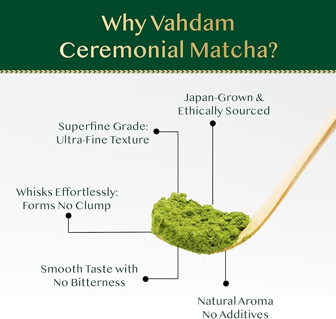 Ceremonial Matcha Green Tea Powder- 30g