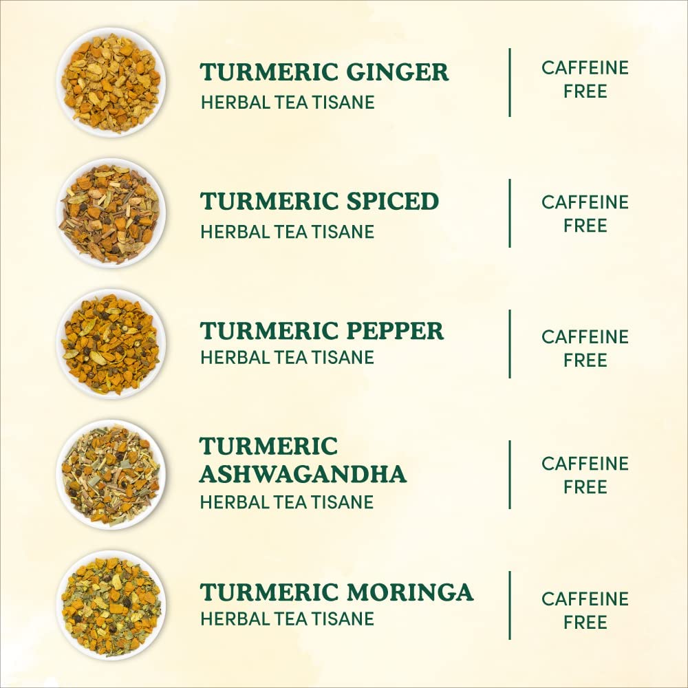 Herbal Tea Loose Leaf Sampler | 10 Variants, 50 Servings