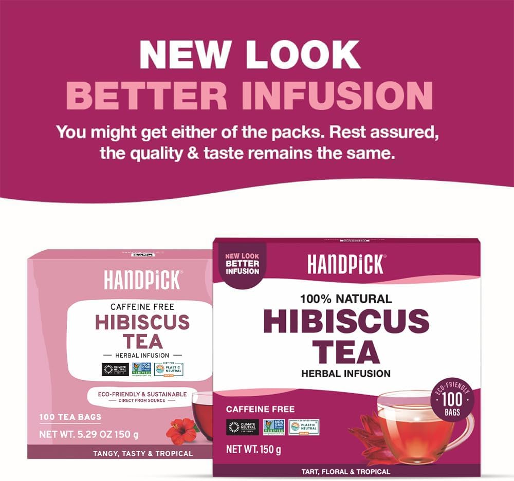 Hibiscus Tea Bags - 100 Count