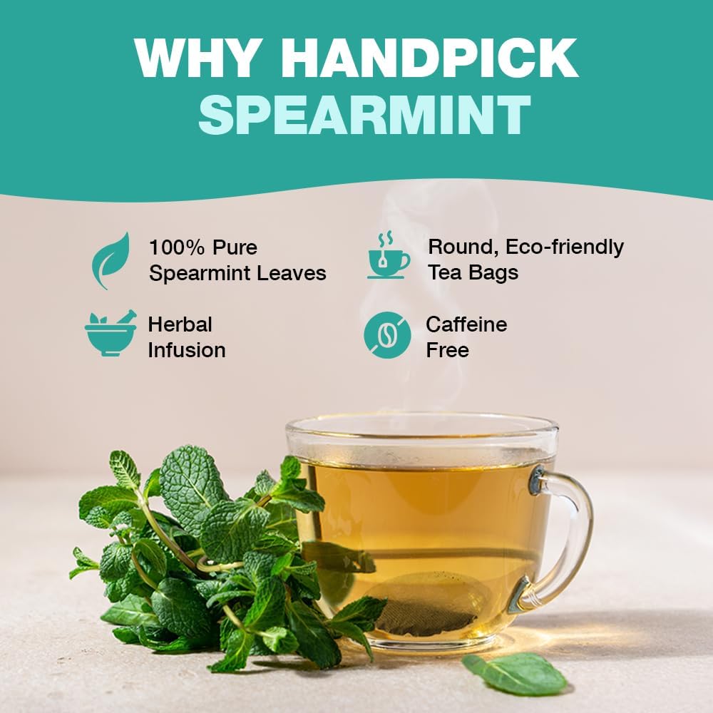 Spearmint Tea Bags (100 Count), Spearmint Leaf Tea Bags