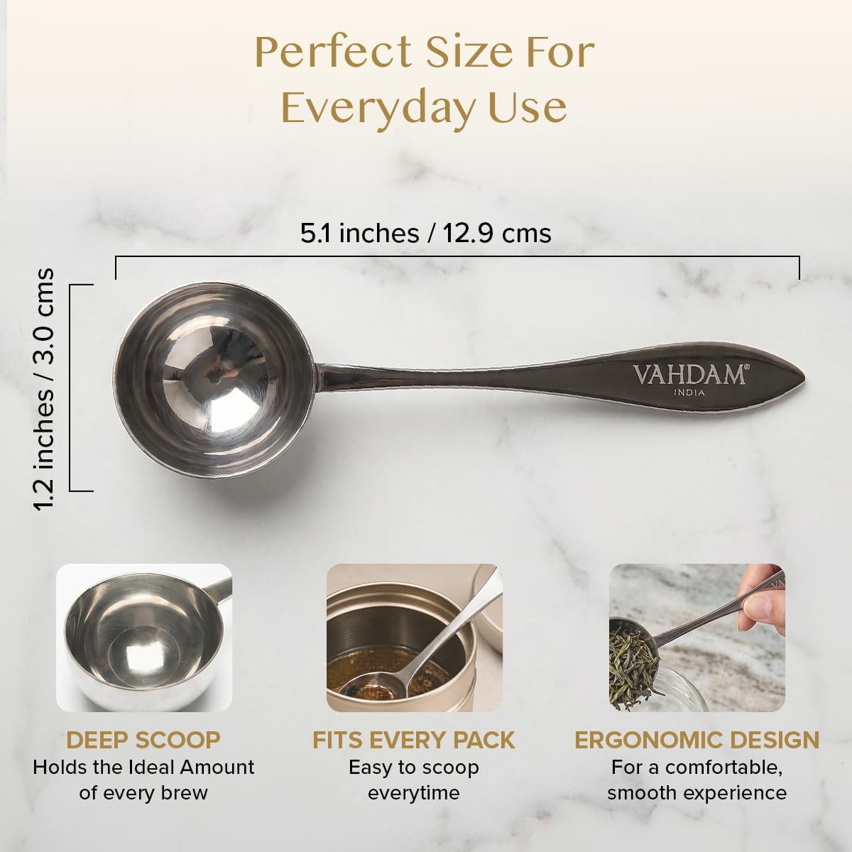 Perfect Serve Loose Leaf Tea Spoon