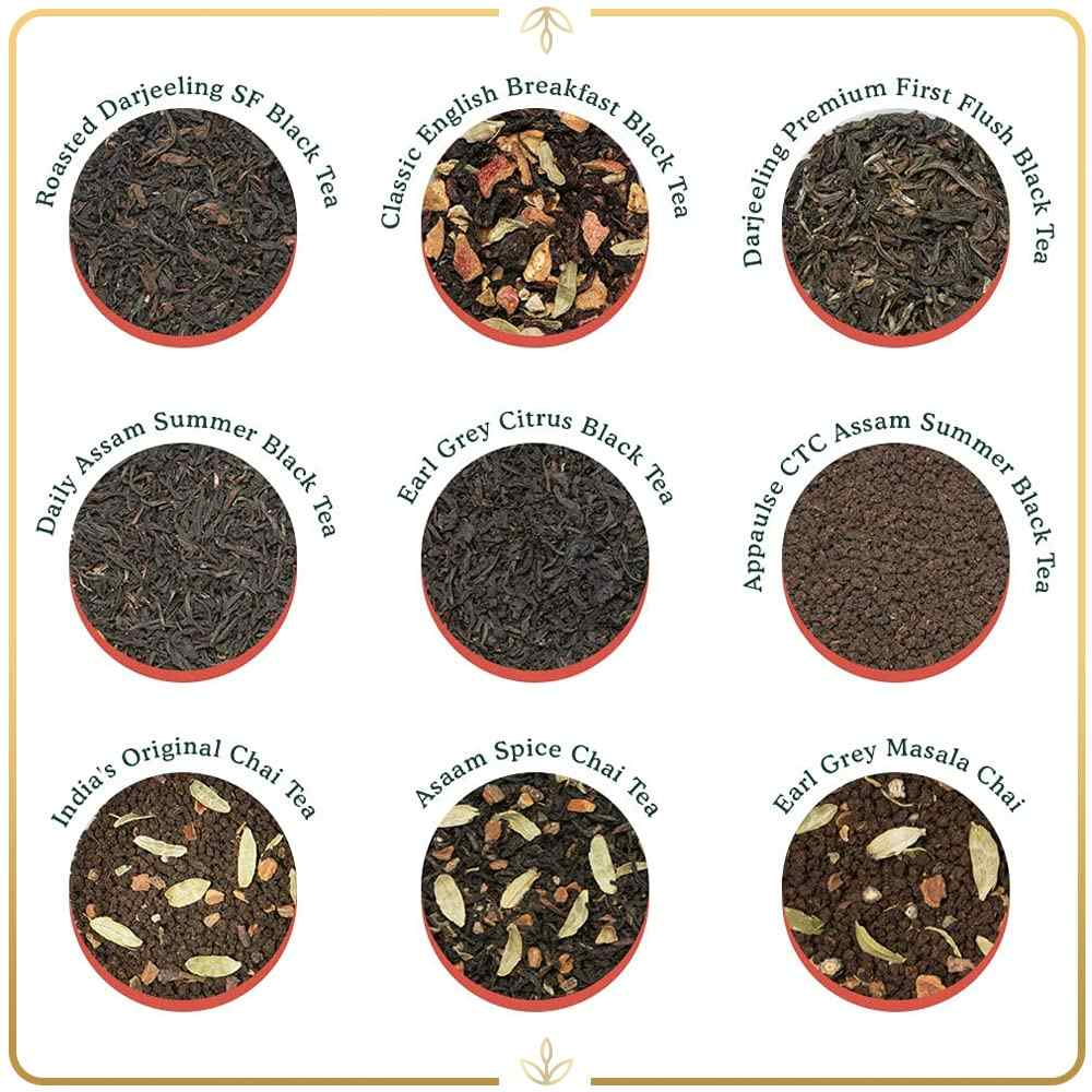 Weekend in London, Holiday Tea Gift, Set of 9