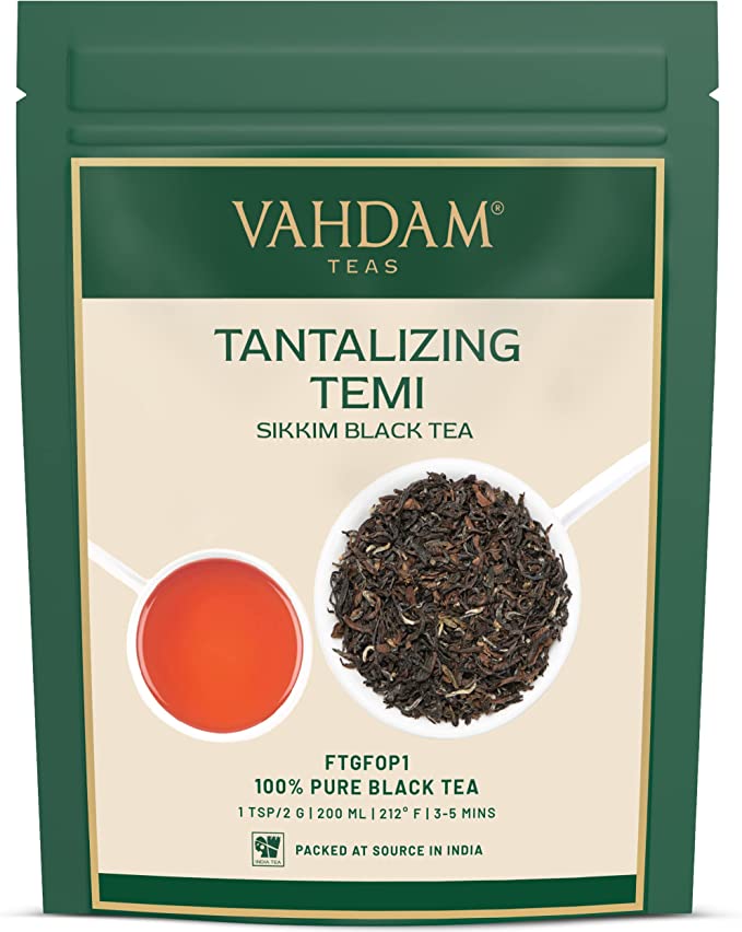 Tantalizing Temi Sikkim Black Tea, 12oz/340g