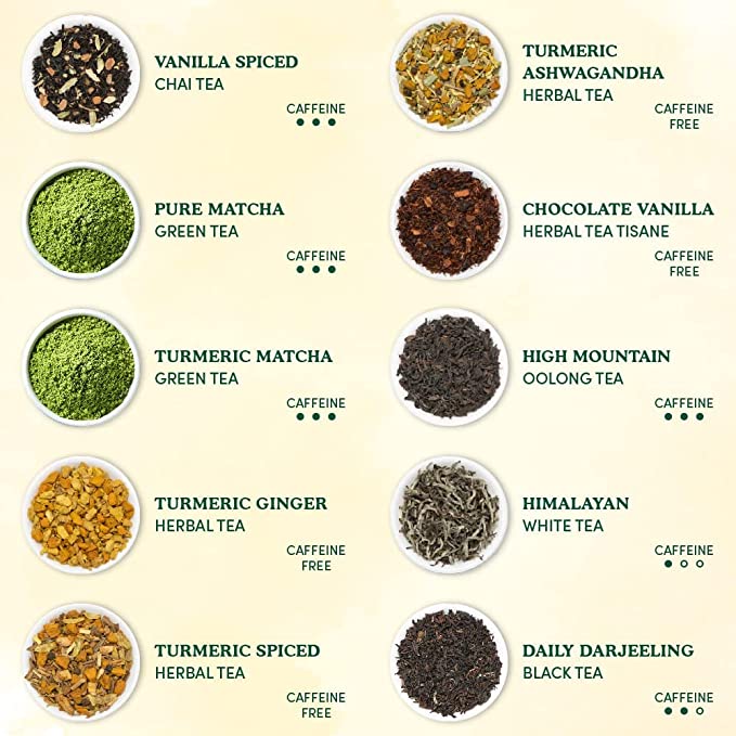 World of Tea Holiday Gift Sampler, 20 Teas