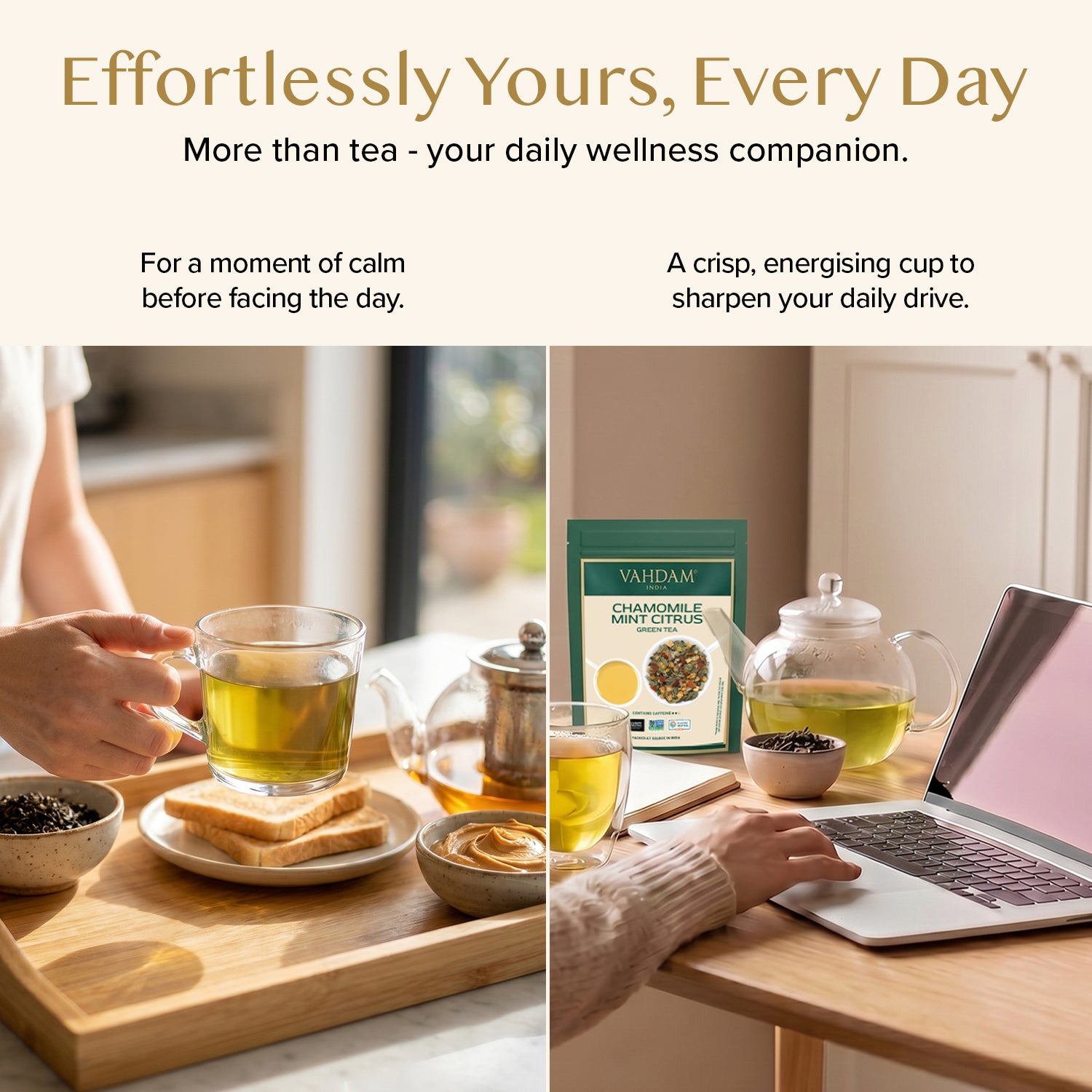 Chamomile Mint Citrus Green Tea, 3.53 oz