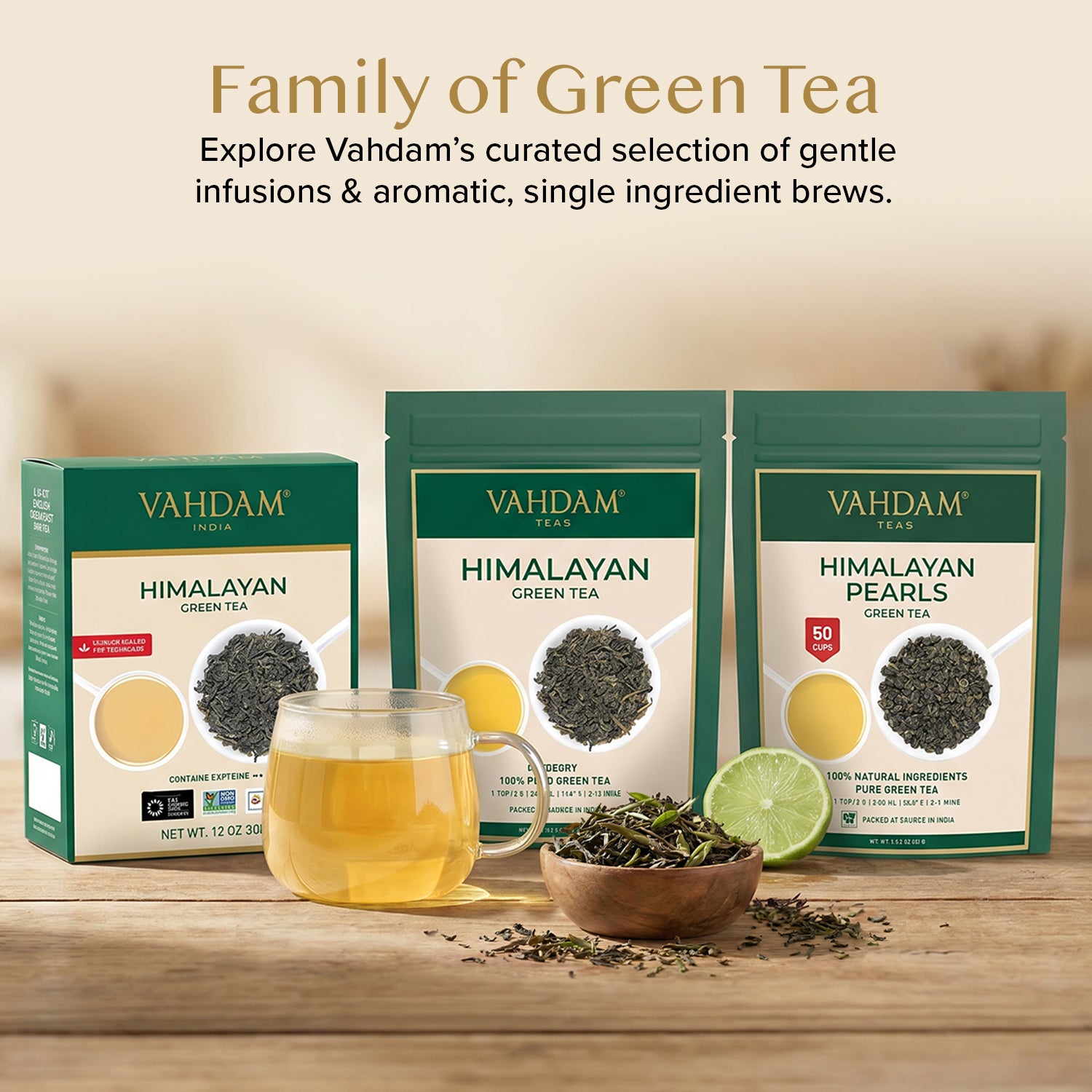 Earl Grey Green Tea, 3.53oz/100g