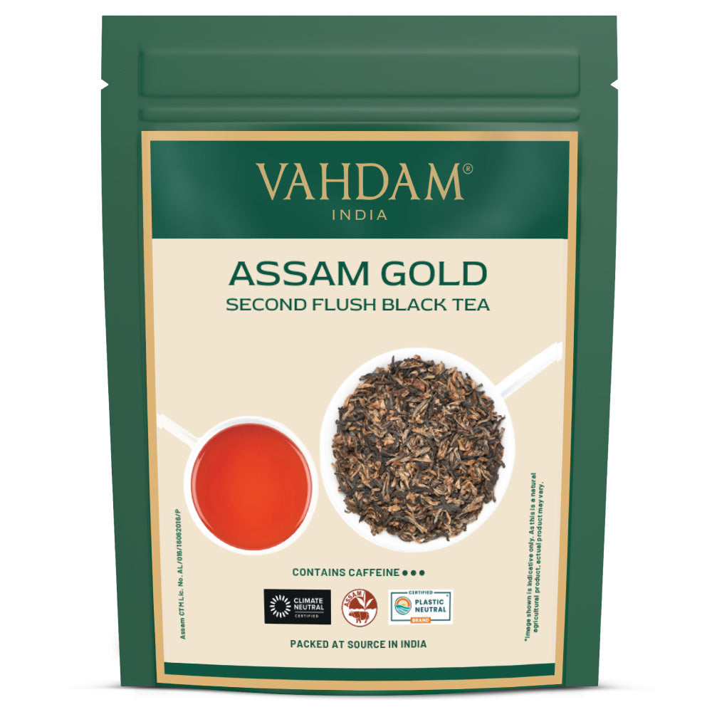 Assam Gold Second Flush Black Tea, 3.53 oz