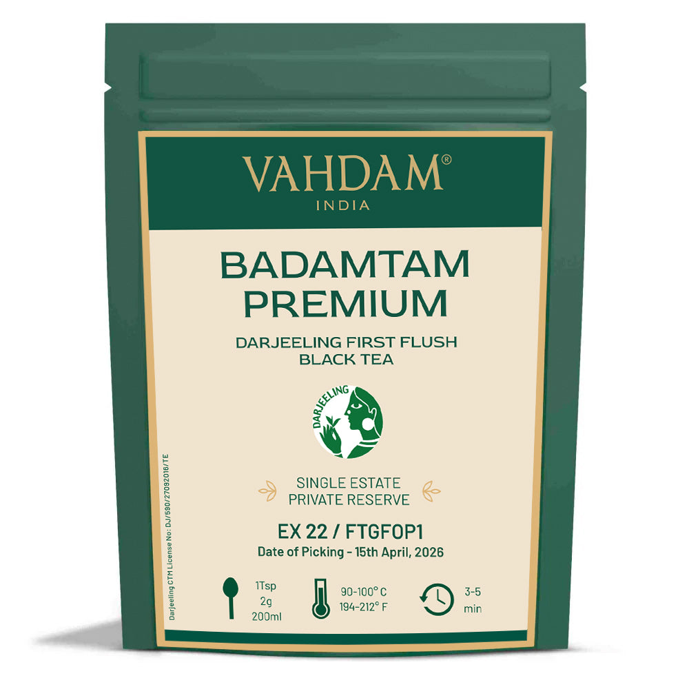 2026 Badamtam Premium Darjeeling First Flush Black Tea-100g