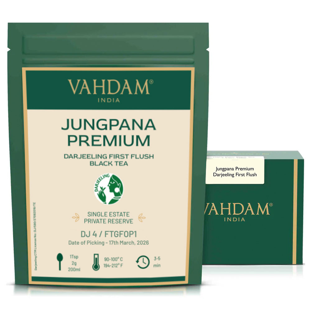 2026 Jungpana First Flush Black Loose Leaf - VAHDAM®