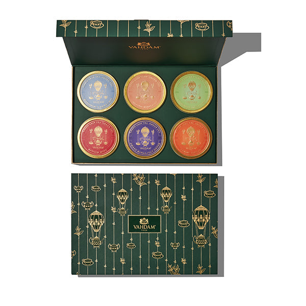 Green Tea Private Reserve Christmas Tea Gift, Set of 6
