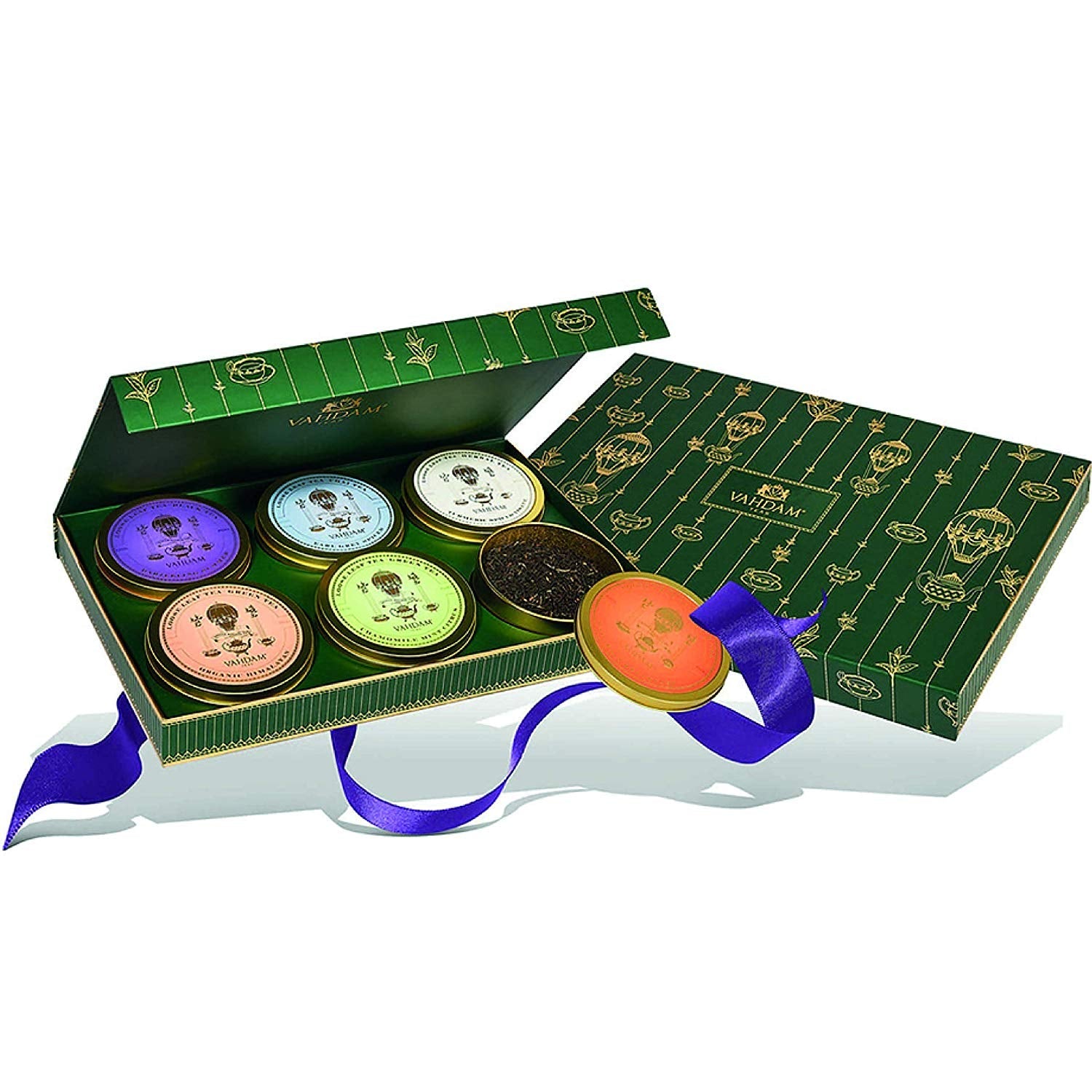 Green Tea Private Reserve Christmas Tea Gift, Set of 6