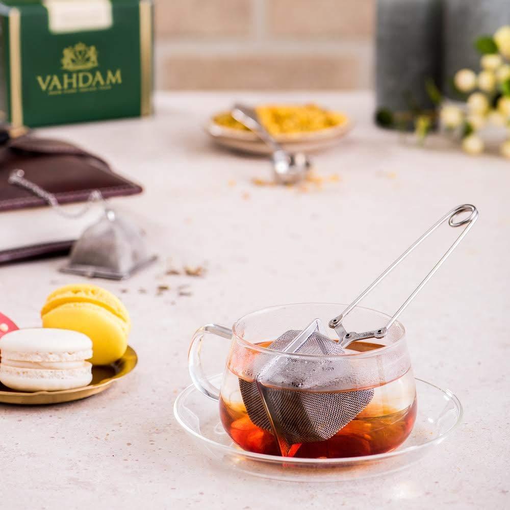 Glitter - Borosilicate Glass Cup & Saucer