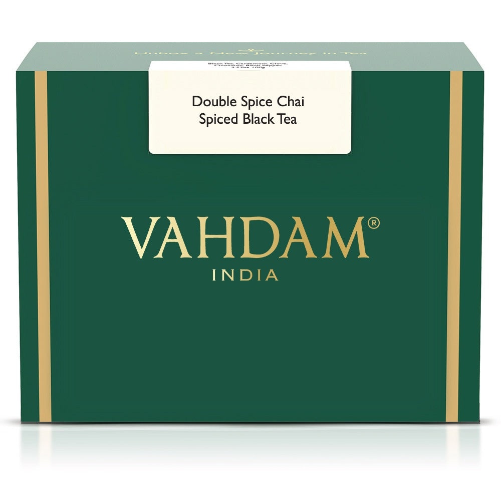 Double Spice Masala Chai Tea, 7.06oz/200g