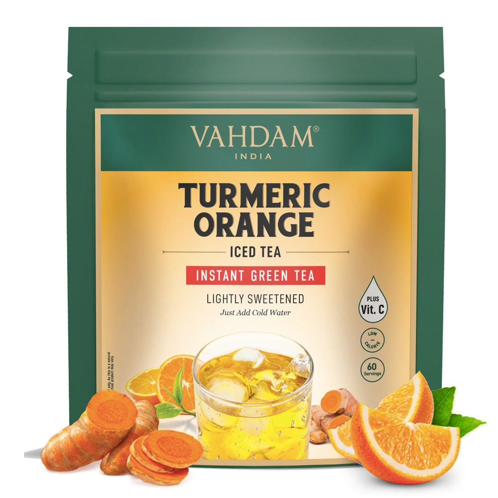 Turmeric Orange Instant Iced Tea, 5.29oz/150g