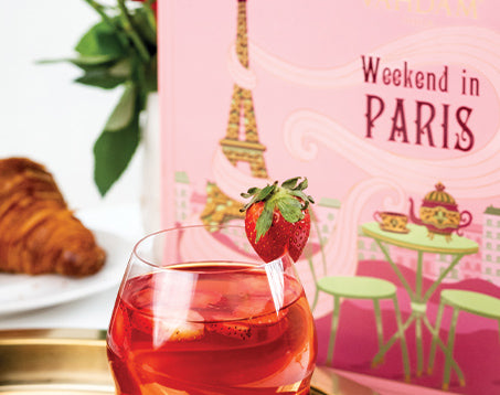 Weekend in Paris, Holiday Tea Gift, Set of 9