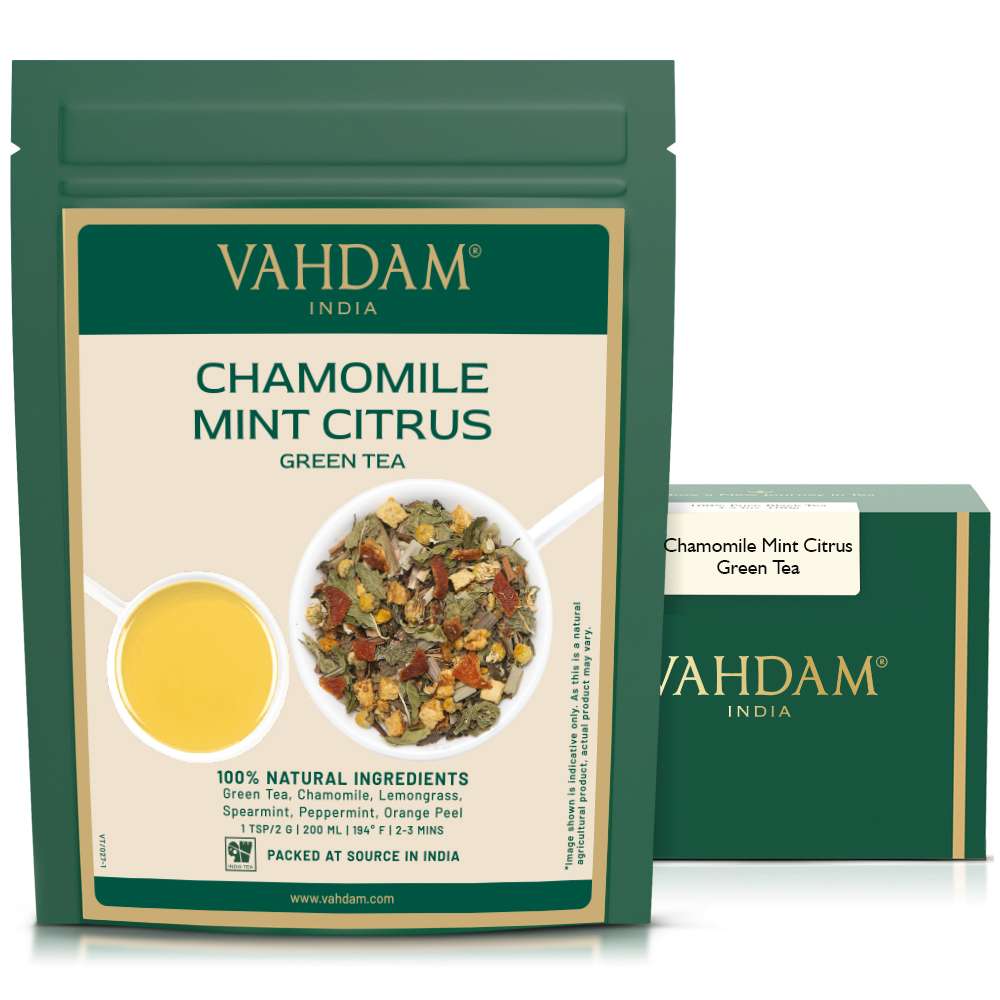 Chamomile Mint Citrus Green Tea, 7.06oz/200g