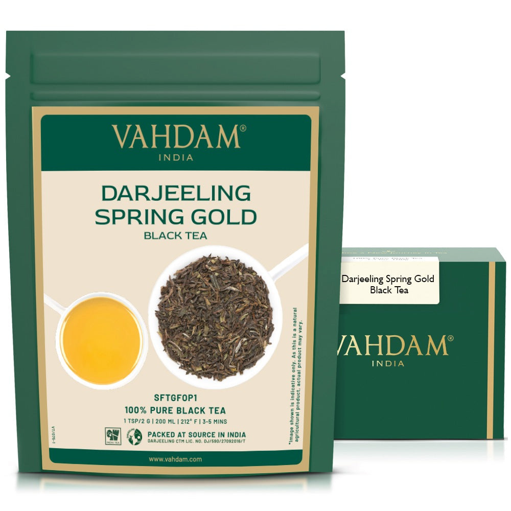 Darjeeling Spring Gold First Flush Black Tea, 1.76oz/50g