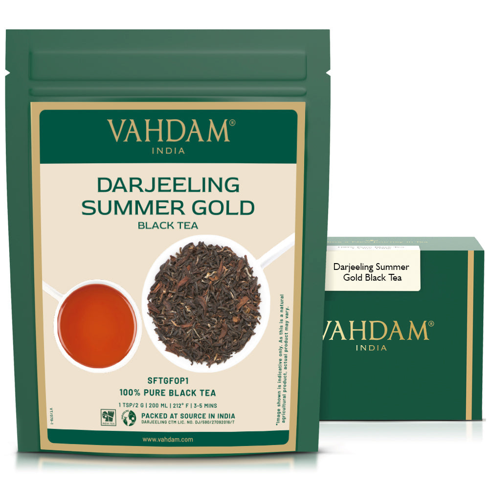 Darjeeling Summer Gold Second Flush Black Tea, 3.53oz/100g