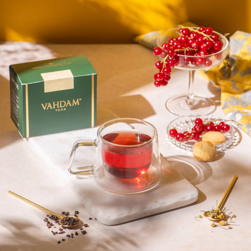 Shimmer - Borosilicate Glass Double Walled Teacups (Pack of 2)