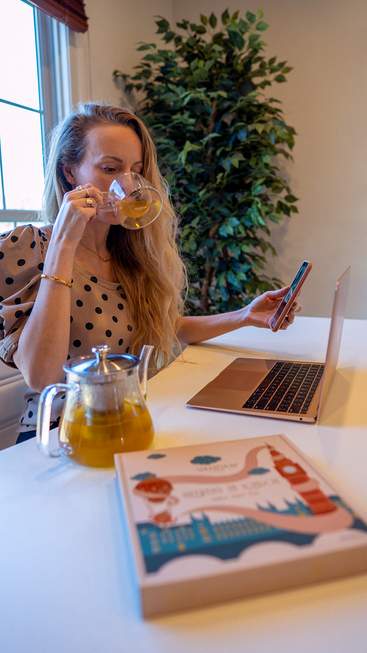 Weekend in Taj Mahal, Holiday Tea Gift, Set of 8