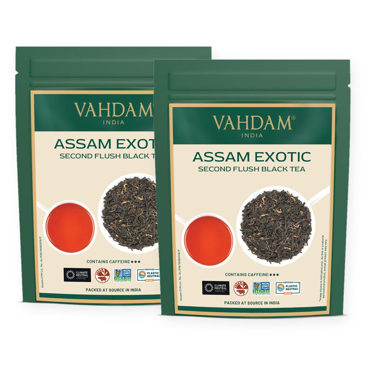 Assam Exotic Second Flush Black Tea, 3.53oz/100g