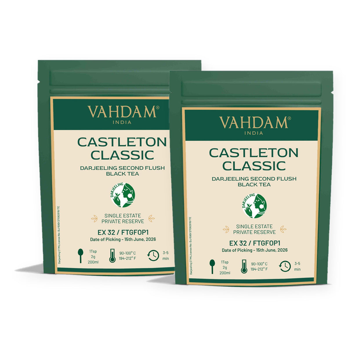 2026 Castleton Classic Darjeeling Second Flush Black Tea