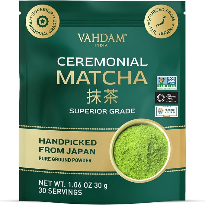 Ceremonial Matcha Green Tea Powder- 30g