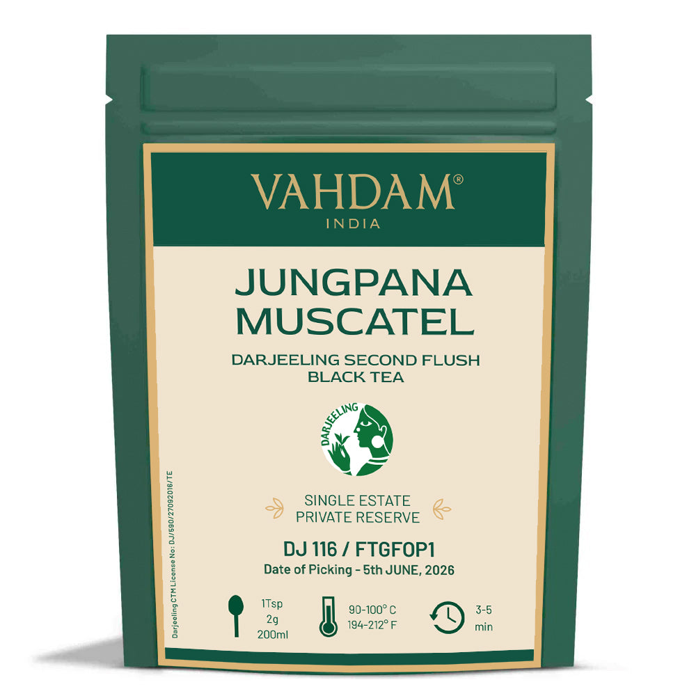 2026 Jungpana Muscatel Darjeeling Second Flush Black Tea DJ 116