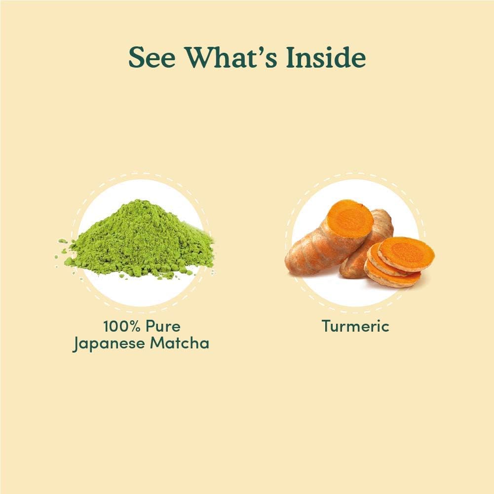 Turmeric Matcha Green Tea Powder, 3.53oz/100g