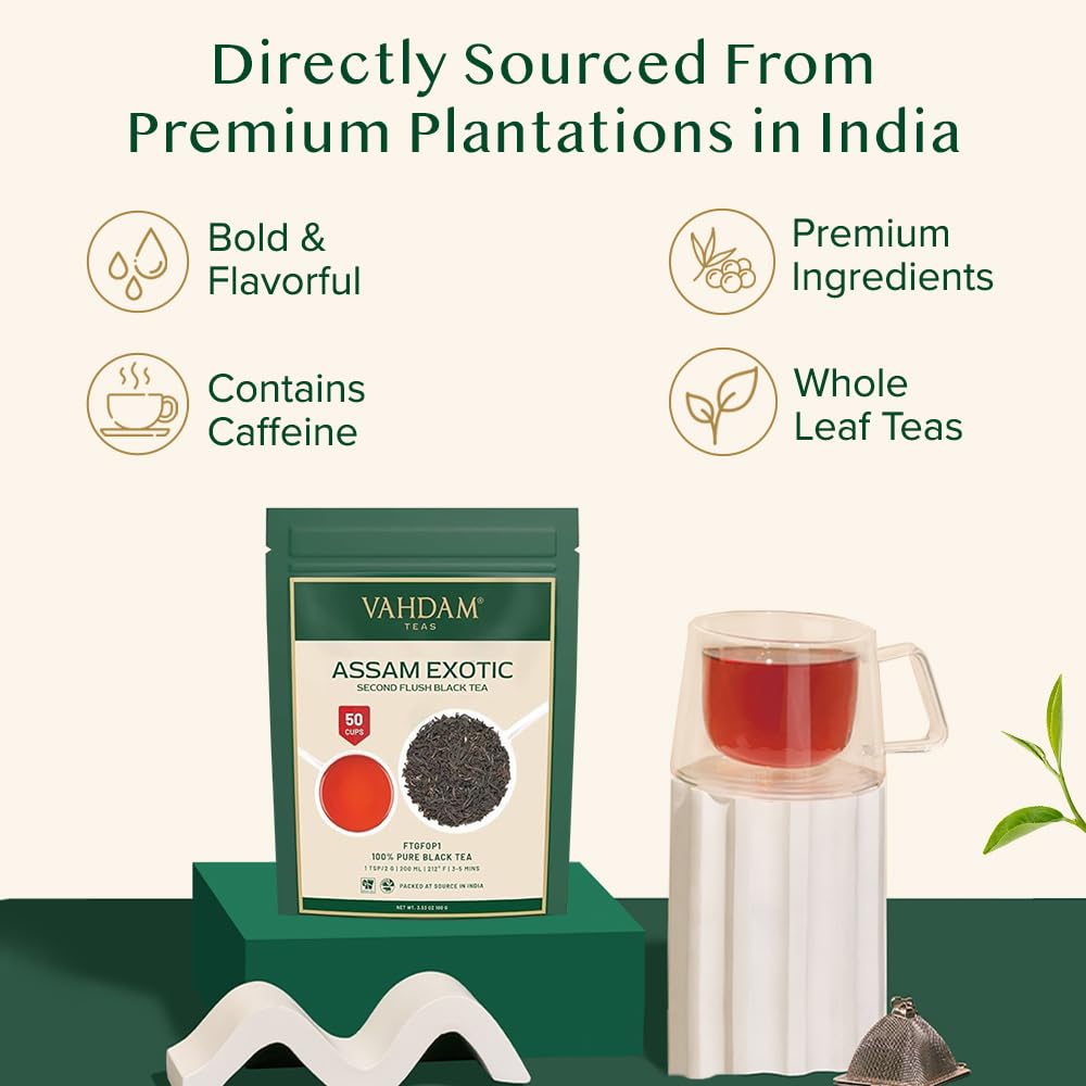 Daily Assam Black Tea, 3.53 oz