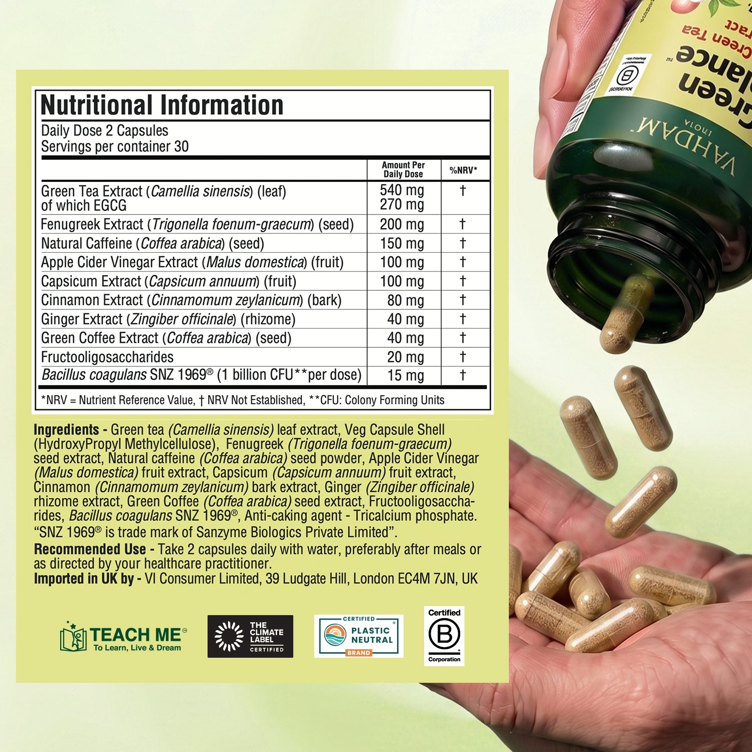Green Balance - 540mg