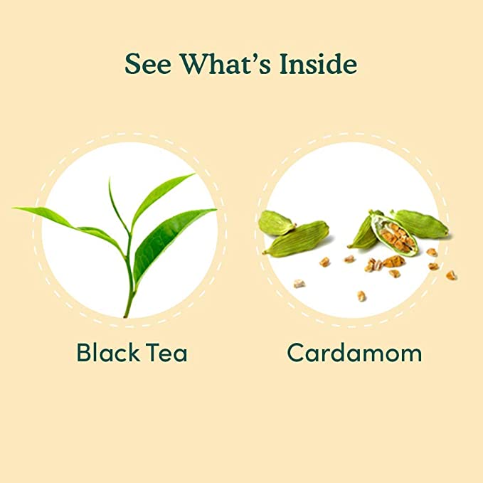 Cardamom Masala Chai Tea, 100 Count