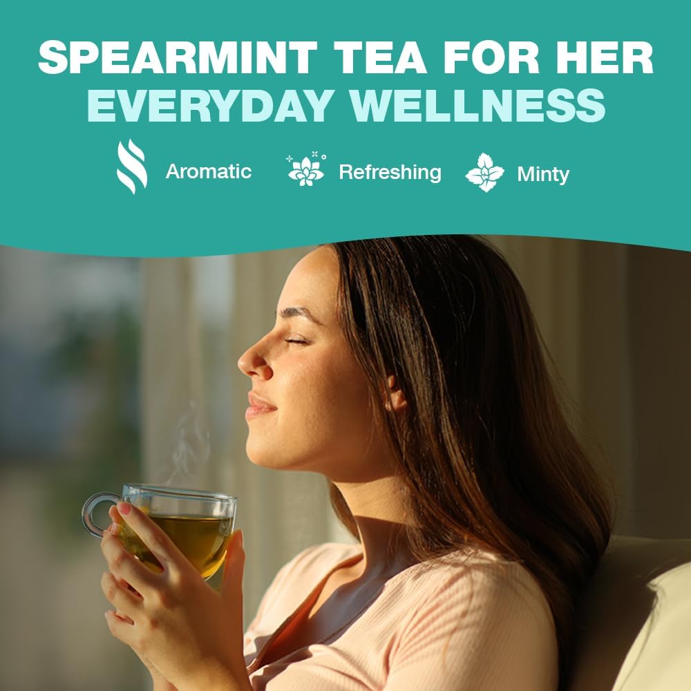 Spearmint Tea Bags (100 Count), Spearmint Leaf Tea Bags