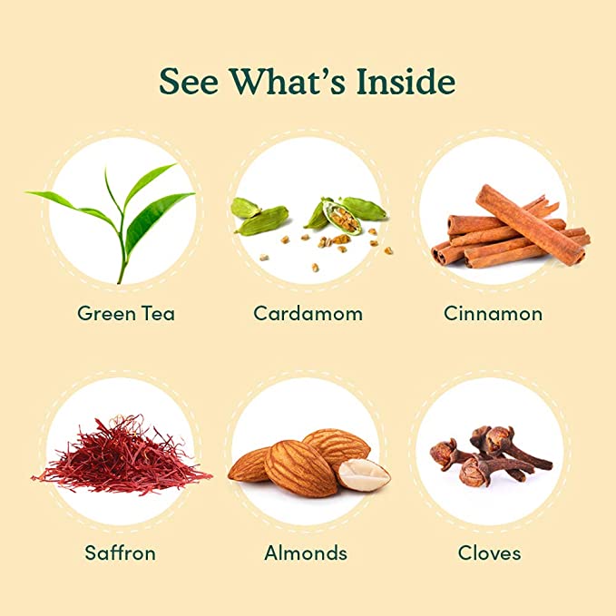 Saffron Premium Masala Chai Tea, 3.53 oz