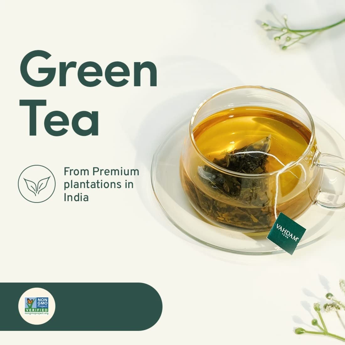 Decaf Himalayan Green Tea, 100 Count