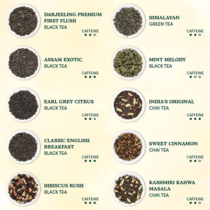 World of Tea Holiday Gift Sampler, 20 Teas