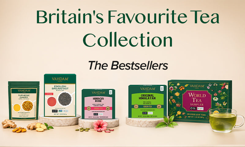VAHDAM premium tea collection