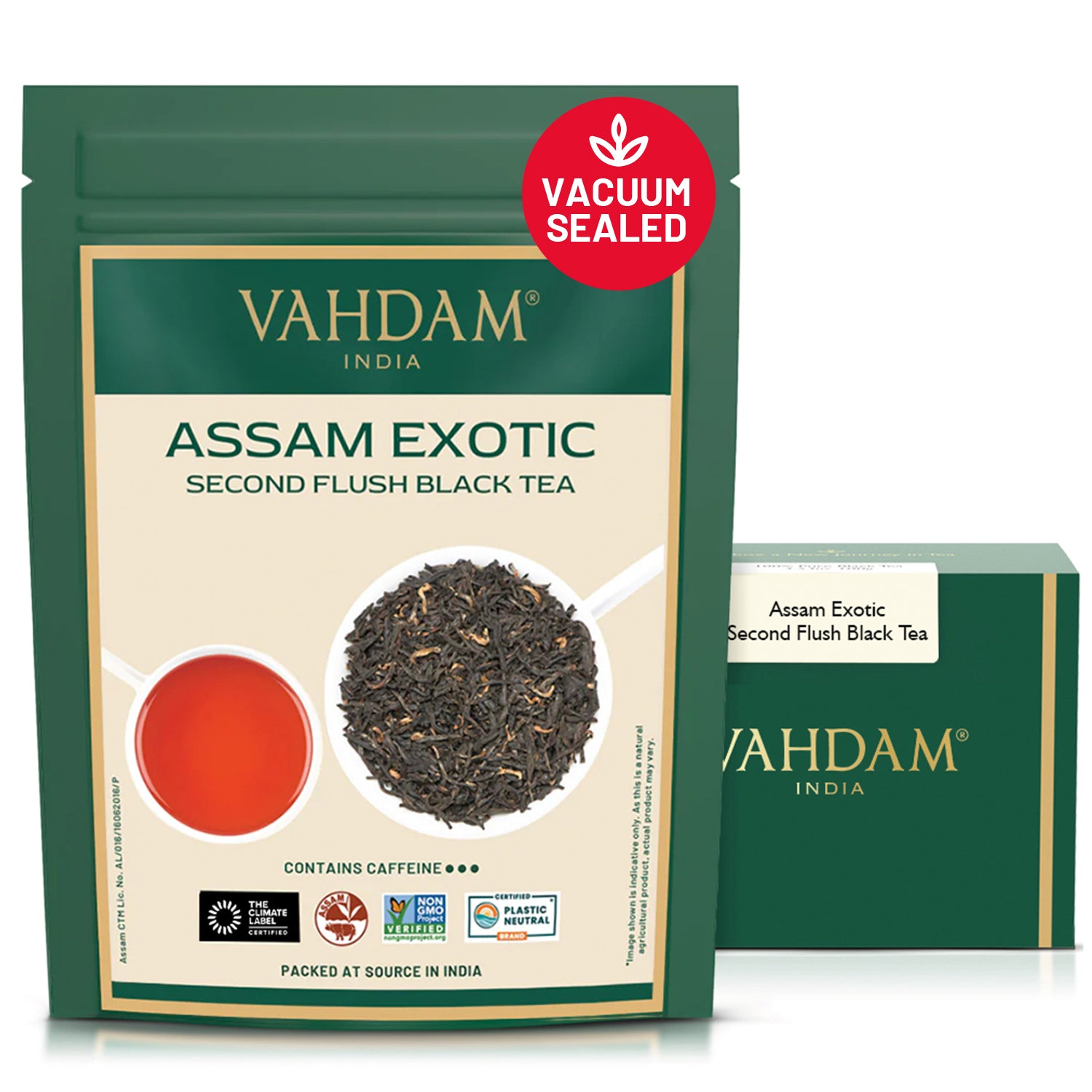 Assam Exotic Second Flush Black Tea, 3.53oz/100g