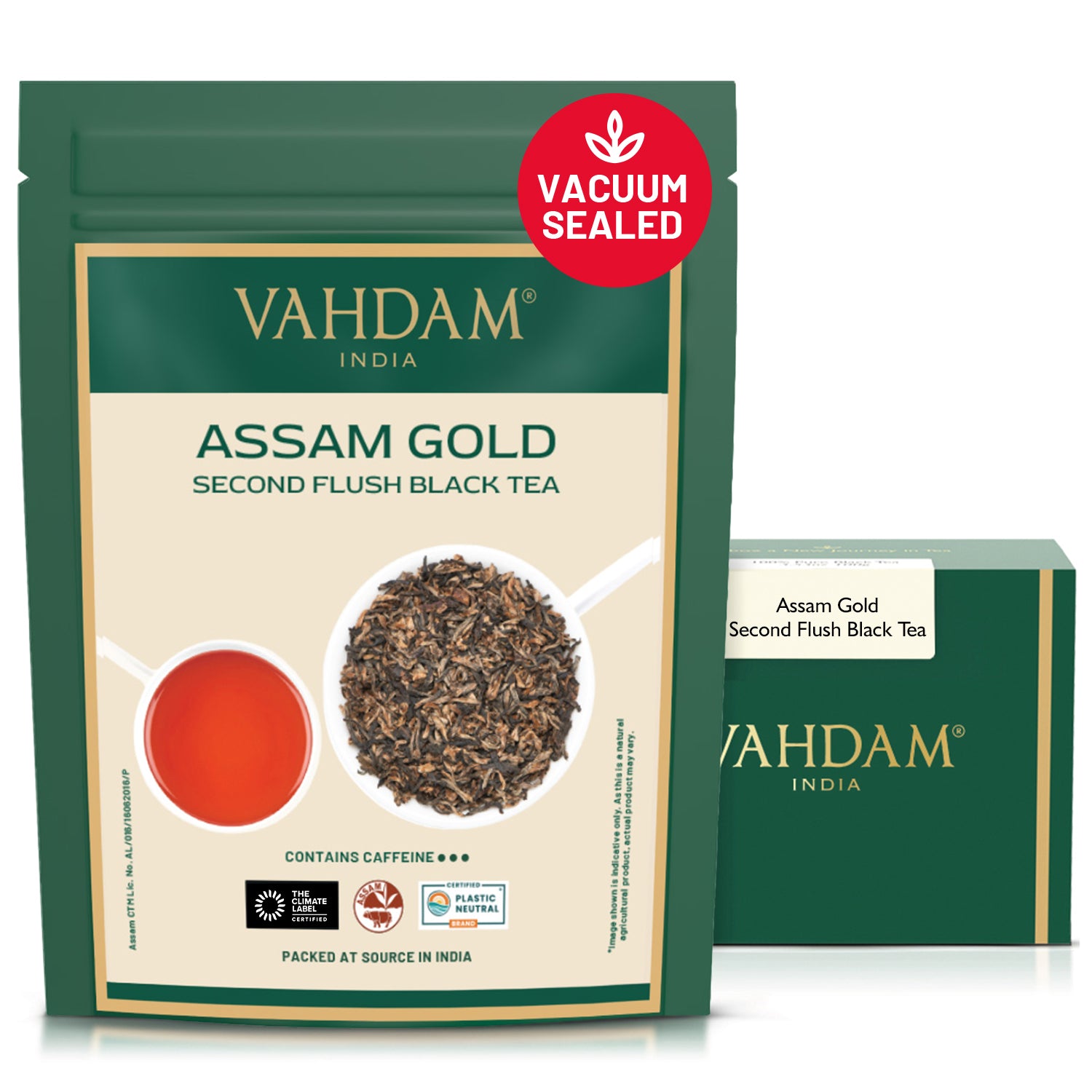 Assam Gold Second Flush Black Tea, 3.53 oz