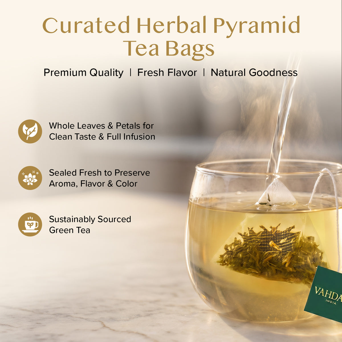 Jasmine Green Tea, 100 Count