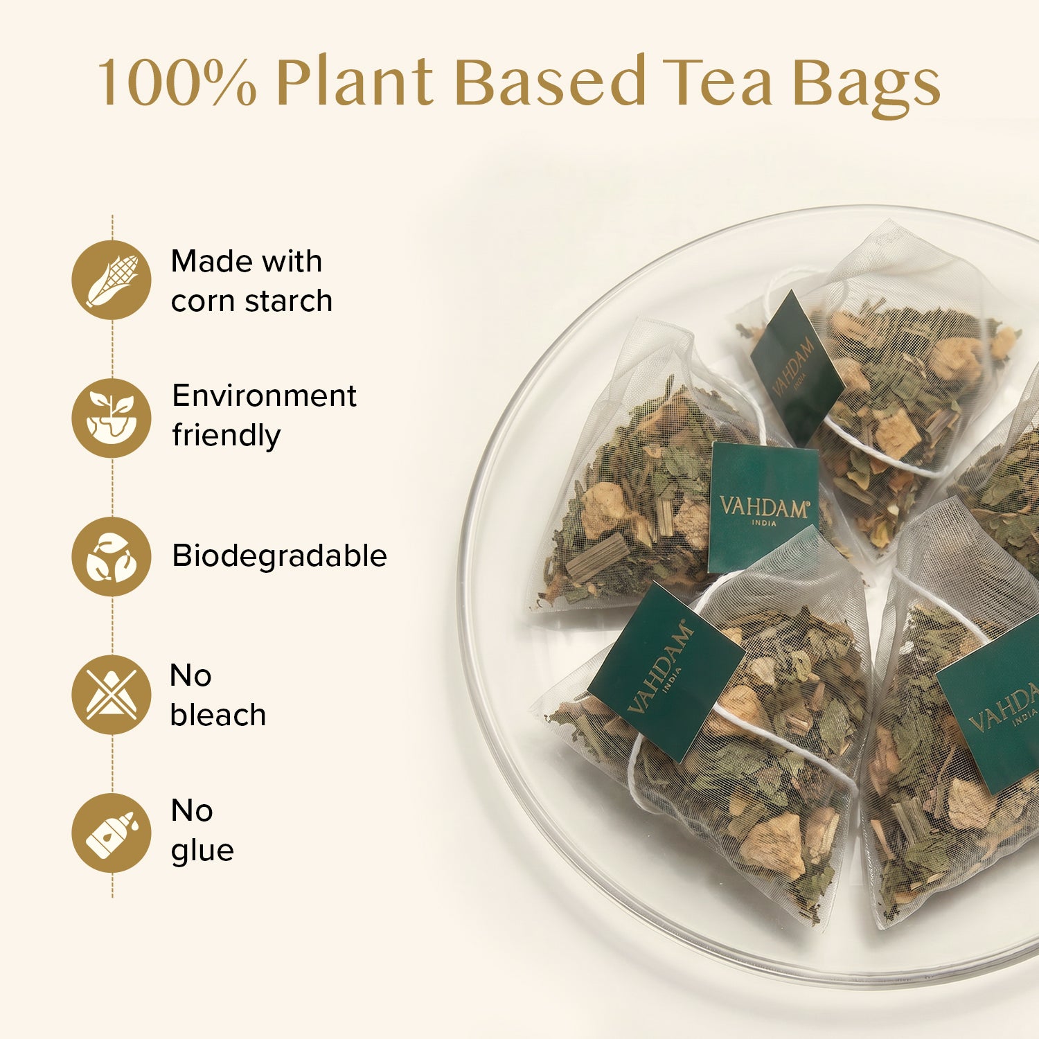 Ginger Mint Green Tea, 100 Count