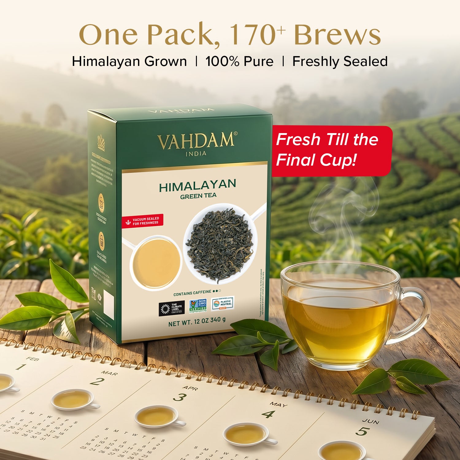 Himalayan Green Tea, 340g