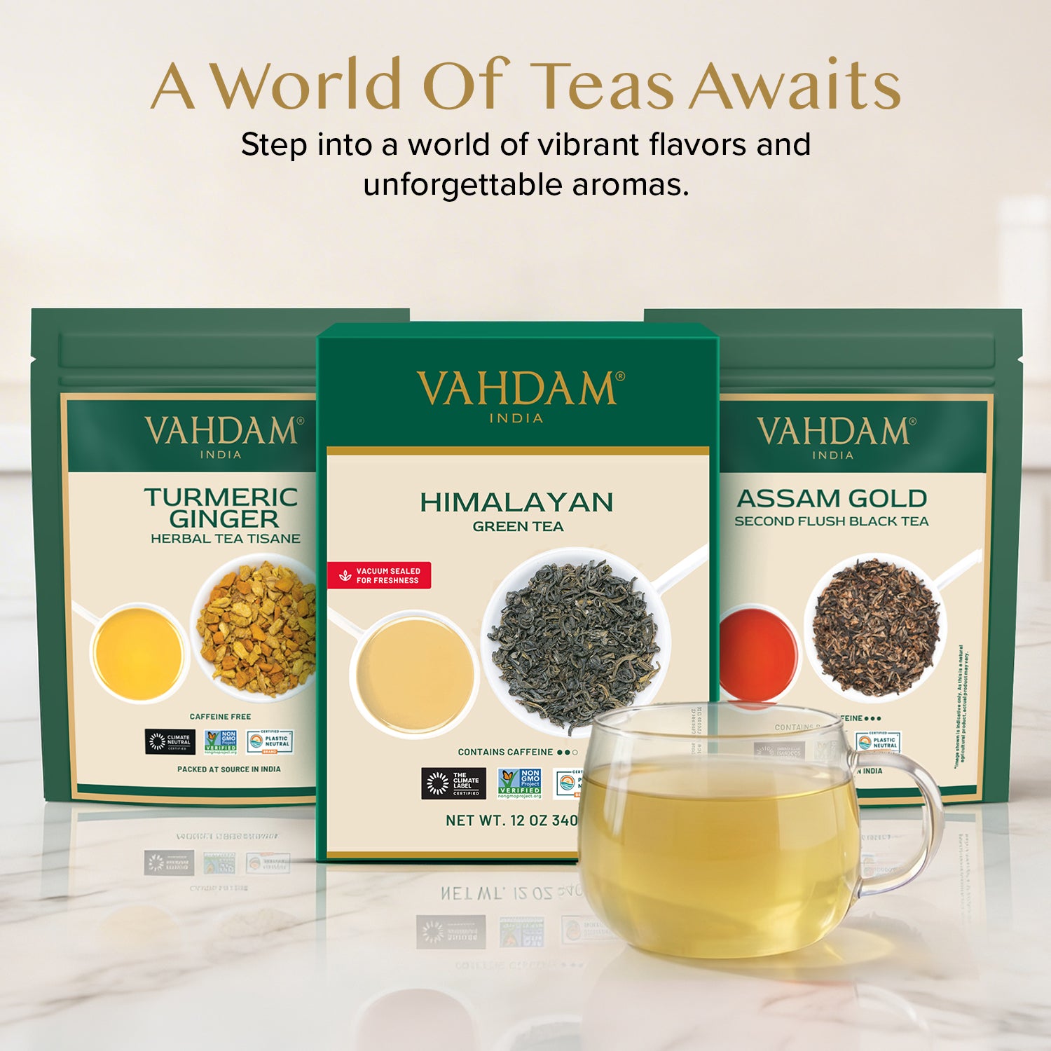 Himalayan Green Tea, 3.53oz/100g