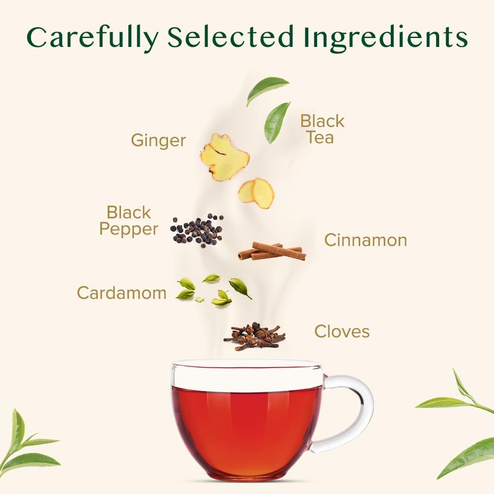 Ginger Masala Chai Tea, Loose Leaf Spiced Tea | VAHDAM®