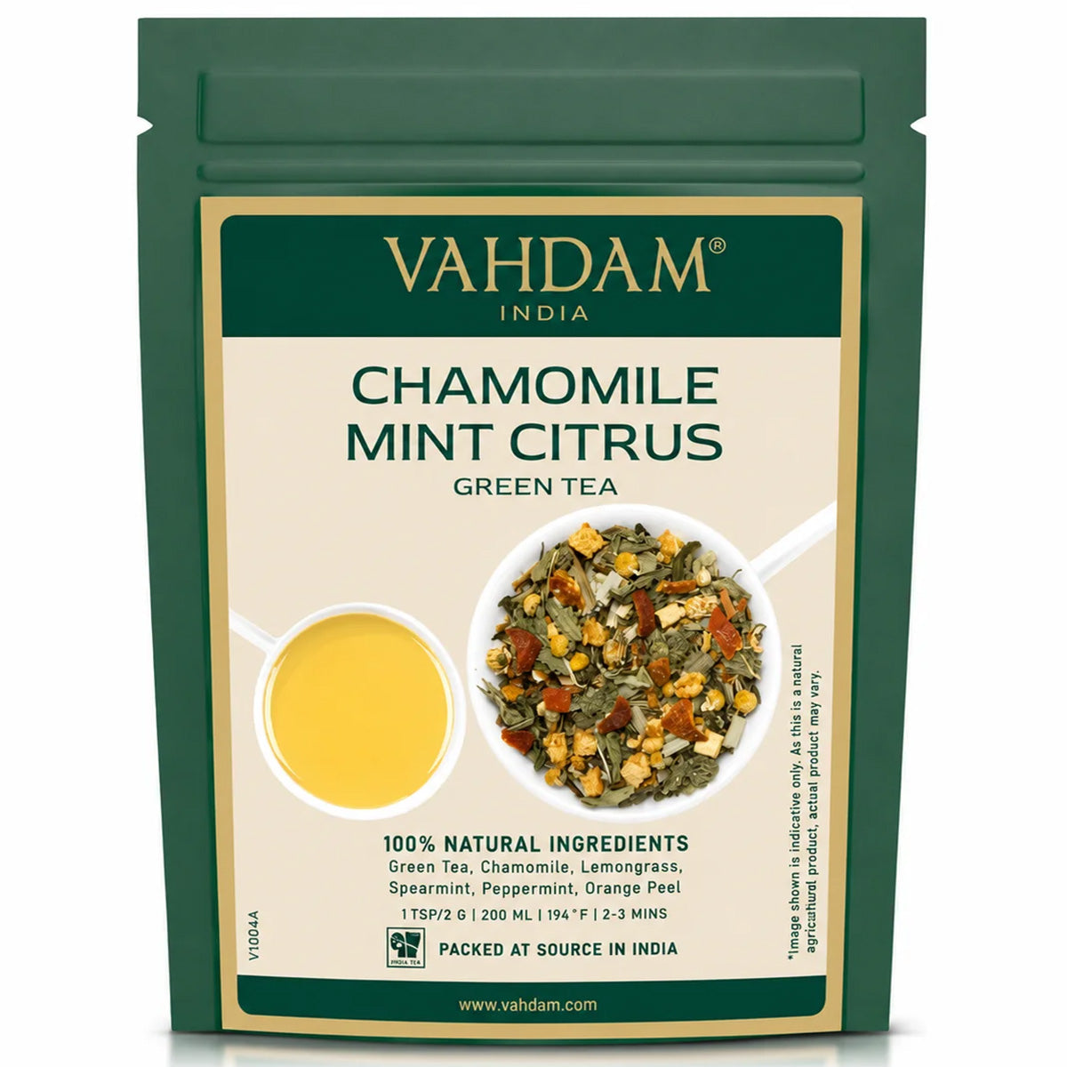 Chamomile Mint Citrus Green Tea, 7.06oz/200g