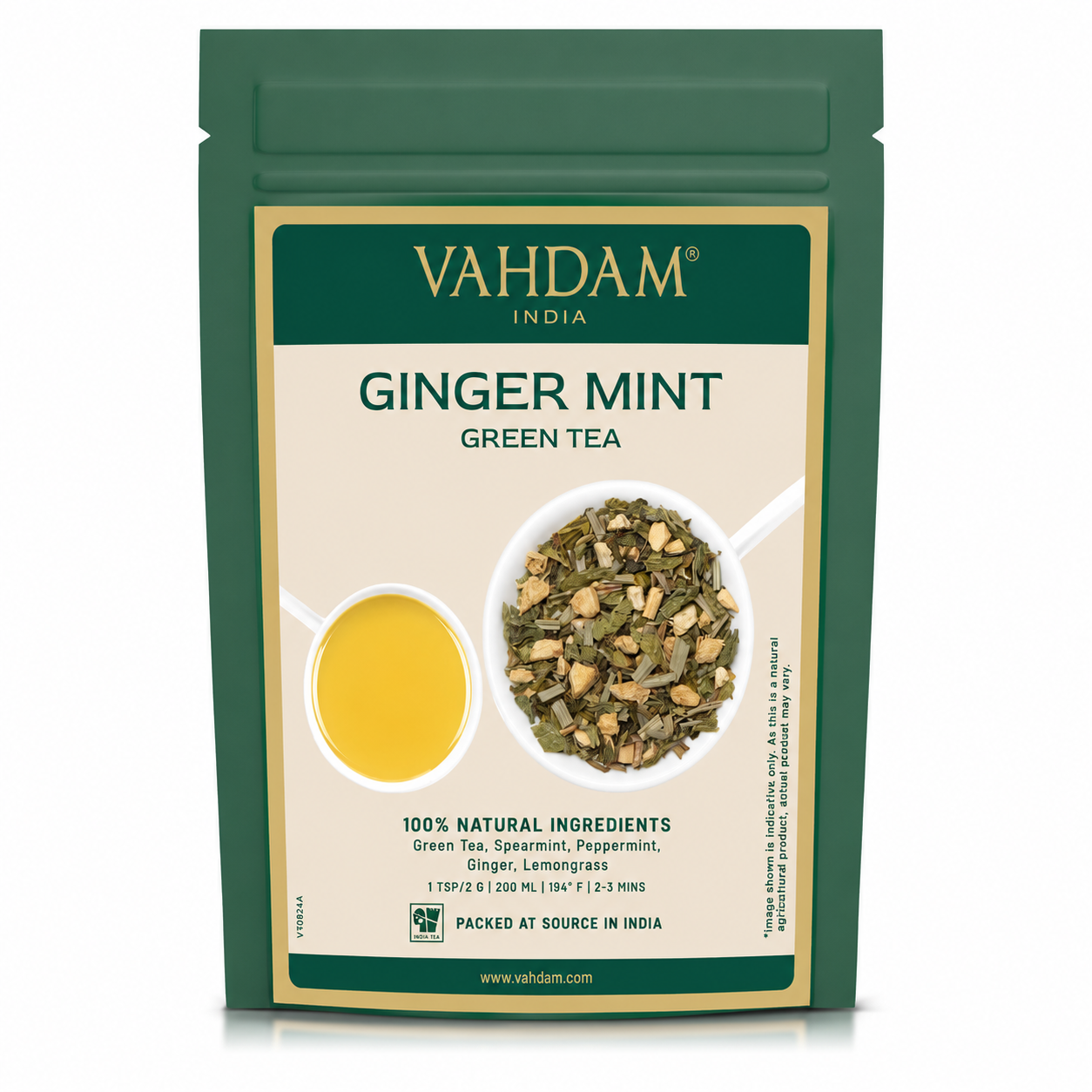 Ginger Mint Loose Leaves, 7.05oz/200g