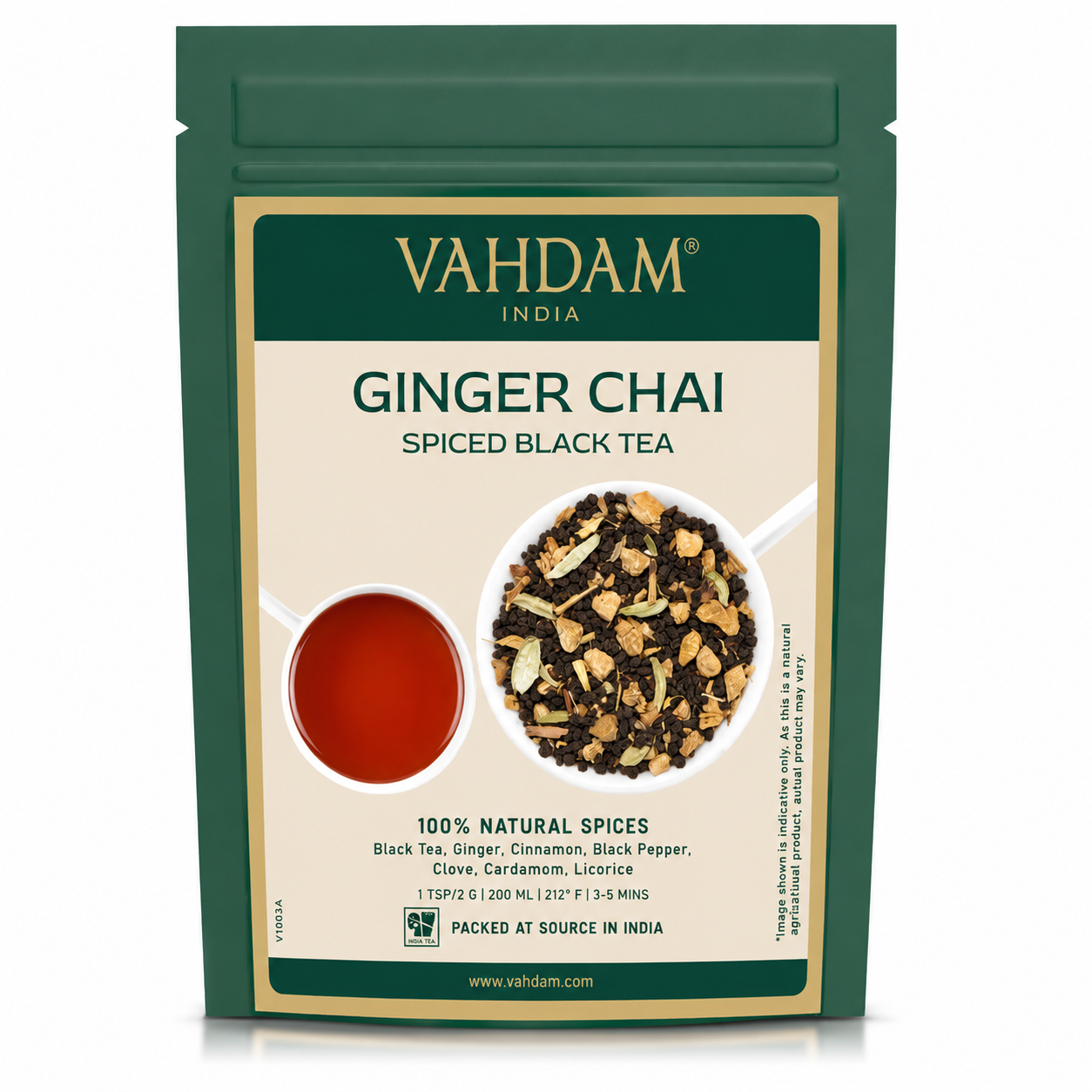 Ginger Masala Chai Tea, 7.06oz/200g
