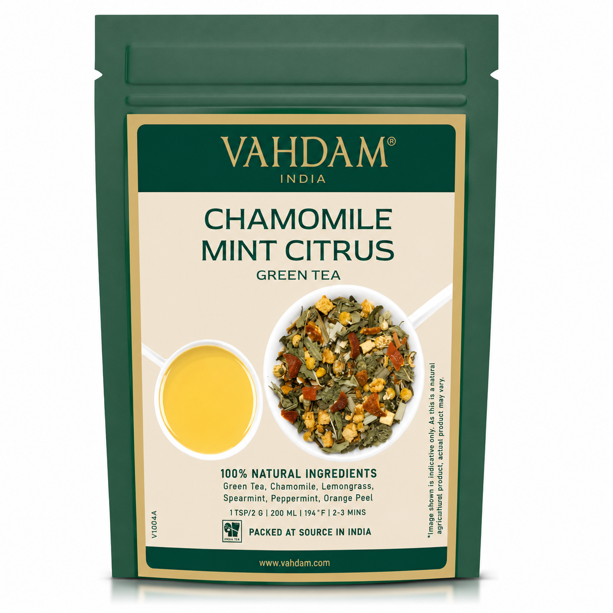 Chamomile Mint Citrus Green Tea, 7.06oz/200g