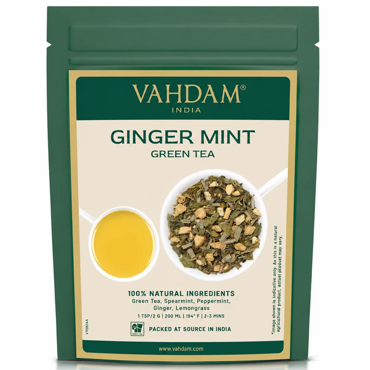 Ginger Mint Loose Leaves, 7.05oz/200g
